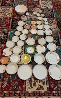 فروش تعدادی ظرف چینی و ملامین