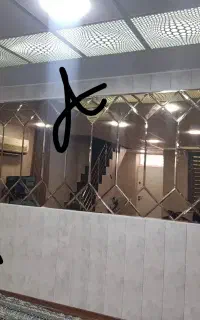 نصاب کناف سقف کاذب پی وی سی ۶۰×۶۰ گچی
