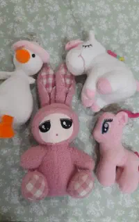 عروسک خرگوش اردک پونی کوچولو و تک شاخ
