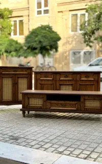 ست آینه کنسول/ میز tv /جاکفشی