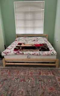 تخت تمام چوب نراد