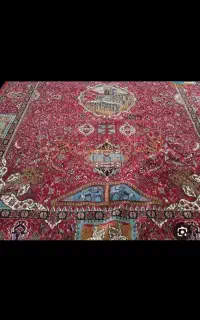 فرش ۱۲ متری شسته وتمیز