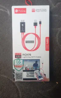 کابل لایتنینگ به HDMI  پرو وان طول 1.8متر