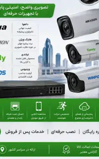 تحت شبکه کیفیت تضمینی دوربین مداربسته