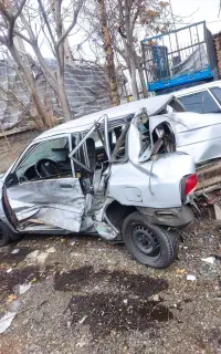 پراید تصادفی