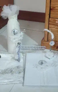 ست بله برون و سفره عقد