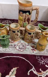 پارچ و لیوان قدیمی