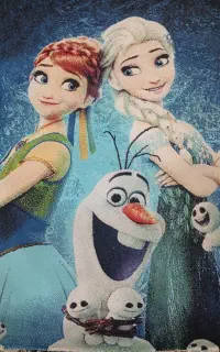قالیچه ی اتاق خواب اِلیسا وآنا