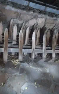 نرده چوبی جنس چوب روسی