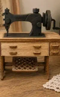 دکور چرخ خیاطی