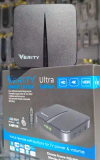 اندروید باکس قدرتمند VERITY با کیفیت 4K و سرعت 5G
