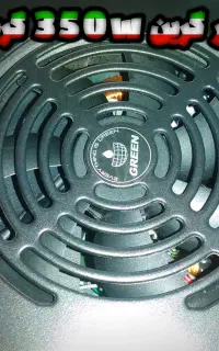 پاور 350w گرین مدل plus با تخفیف