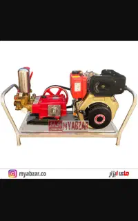 سمپاشی باغات ومزارع با تانکر ۱۰۰۰لیتری