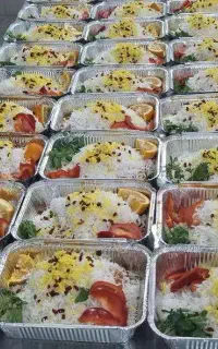 آشپزخانه برای سفارشات مجالس