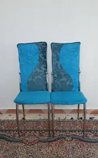 .میز ناهار خوری فلزی 4 نفره.