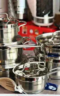 فروش ویژه قابلمه استیل کورکماز در همه مدل..