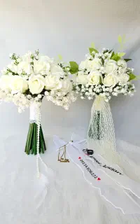 دسته گل عروس ارکیده