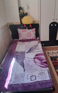 سرویس خواب مشکی سفید