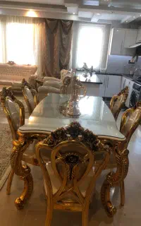 میز غذاخوری پلیمر