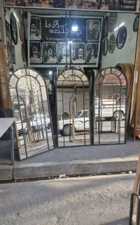 قاب آینه پنجره ای فلزی