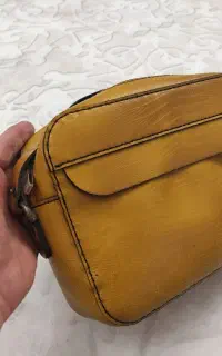 کیف دوشی چرم طبیعی زنانه