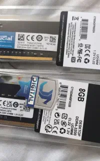 رم دو کاناله 2x8 3200mhz کروشیال