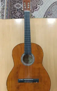 گیتار رنگ قهوه ای