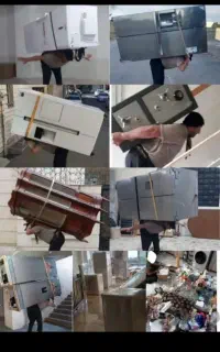 باربری حمل بار کارگرخالی اسباب کشی وانت نیسان خاور