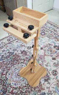 پایه کارگاه گلدوزی و جواهر دوزی چوبی