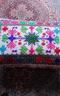 بالشت شیش تاری و لوله ای