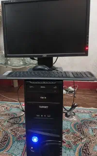 کیس .مانیتور.صفحه کیبورد .موس
