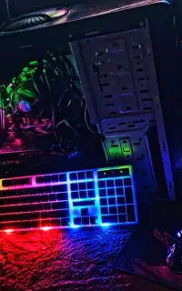 کیبورد و ماوس گیمینگ نورپردازی RGB+اشانتیون