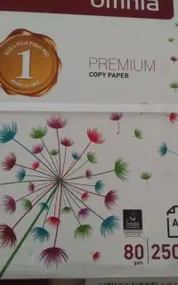 برگه A4۸۰گرمی به تعداد موجود