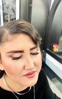 مدل اصلاح صورت و ابرو رنگ میکاپ شینیون