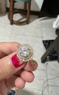 دو انگشتر طلا نو