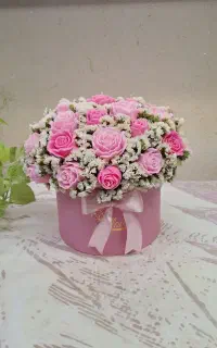 باکس گل شمعی
