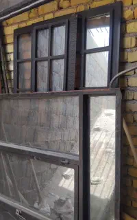 درب حال دولنگه و پنجره