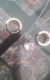 گردنبند  و گوشواره