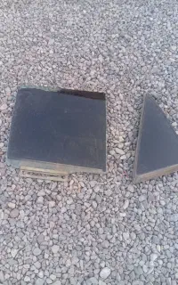شیشه درب عقب پراید