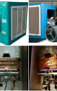 سرویس وتعمیرکار کولرآبی آبگرمکن بخاری لباسشویی..