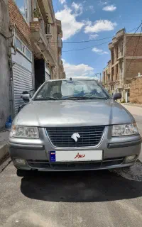 سمند مدل ۸۹ بدون رنگ دوگانه کارخانه موتور تازه
