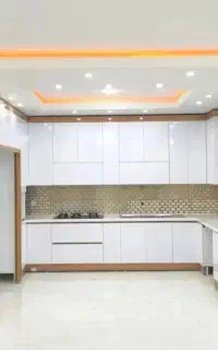 طراحی و ساخت کابینت MDF و درب چوبی