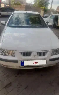سمند مدل ۹۳ سفید