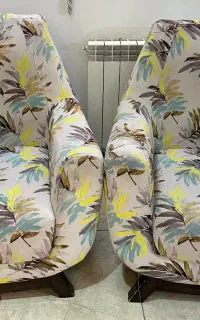 مبل راحتی ۷ نفره و جلو مبلی پاف