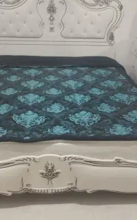 تخت خواب2نفر با سرویس کامل بدونه عیب وبدونه شکستگی
