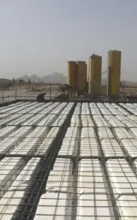 اجرا فنداسیون سقف ستون