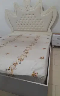 تخت خواب دونفره چوبی بدون تشک