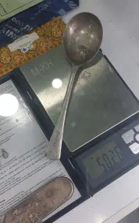 قاشق و چنگال نقره