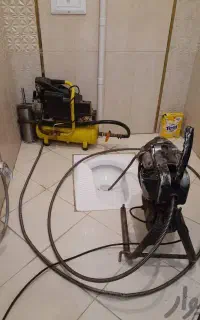لوله بازکنی تهرانپارس استخر جشنواره خاک سفیدحکیمیه