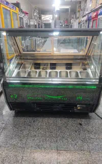 تاپینگ بستنی ۱۴لگنه ممتاز سرما تمام استیل